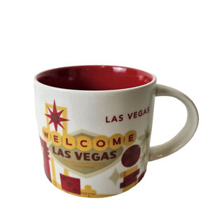 Starbucks Las Vegas You Are Here Series Collection 14oz Coffee Tea Mug Cup YAH